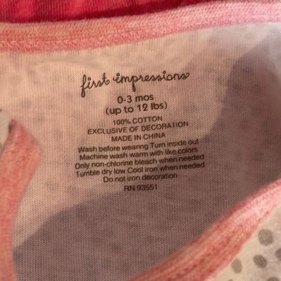 Girls Short Sleeve Onsies and 2 Bubbles Size 0-3 months - Picture 8 of 10